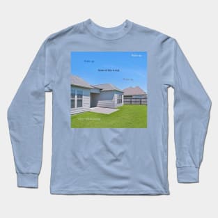 None of this is real Long Sleeve T-Shirt